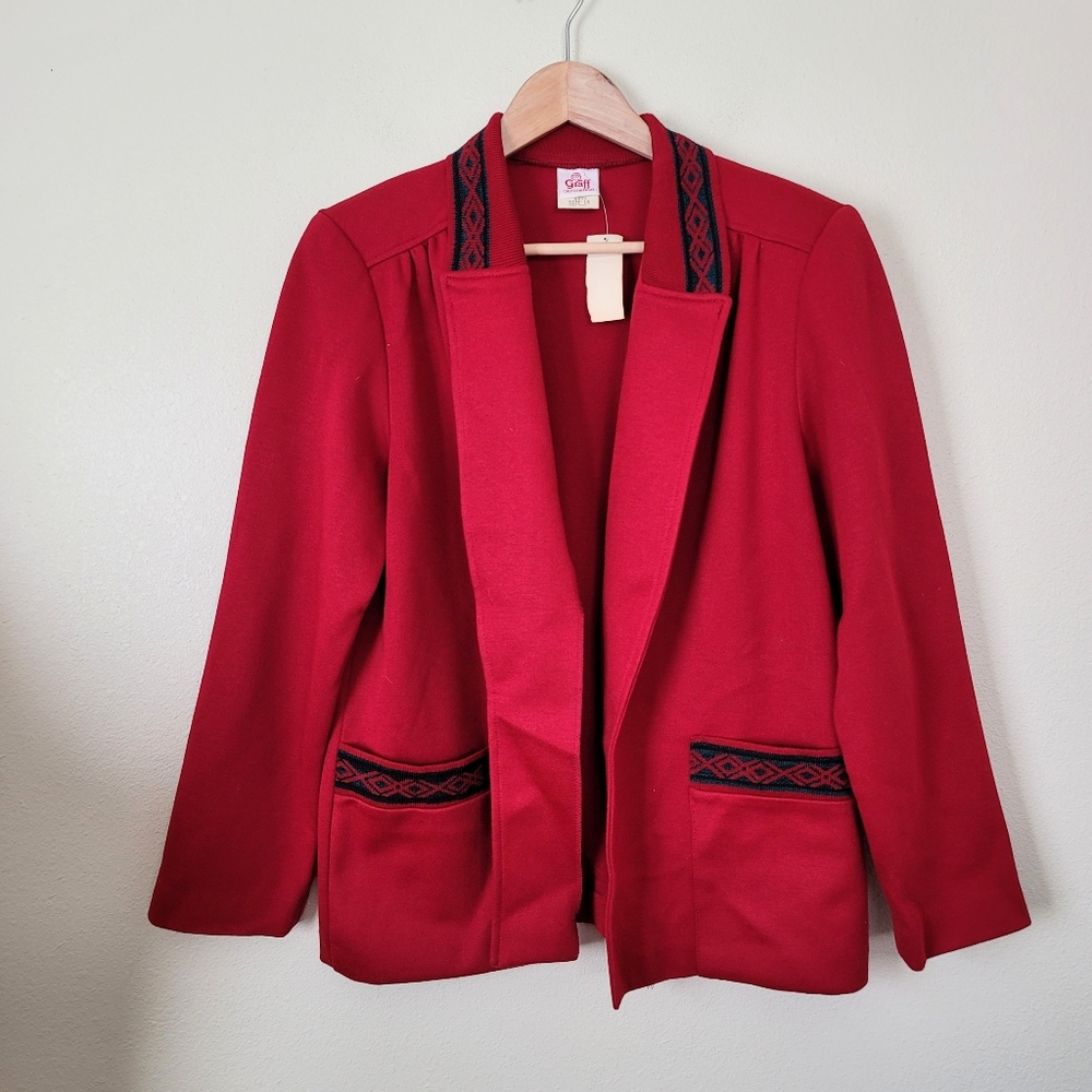 Vintage Graff open front cardigan 14